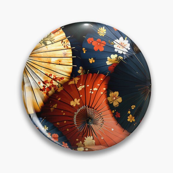 Item preview, Traditional Japanese Parasols Designs Pattern Colorful Aesthetic     designed and sold by DEC02.