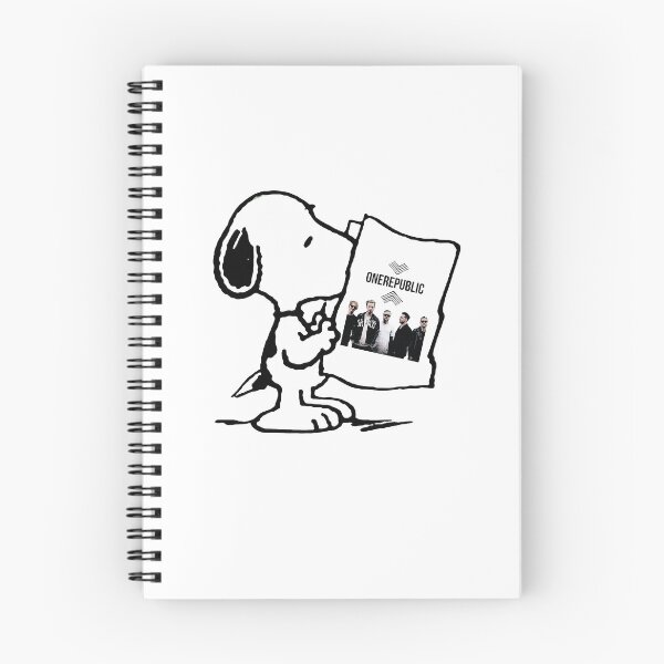 Item preview, Snoopy Reading Newspaper onerepublic designed and sold by CosmicClaws.