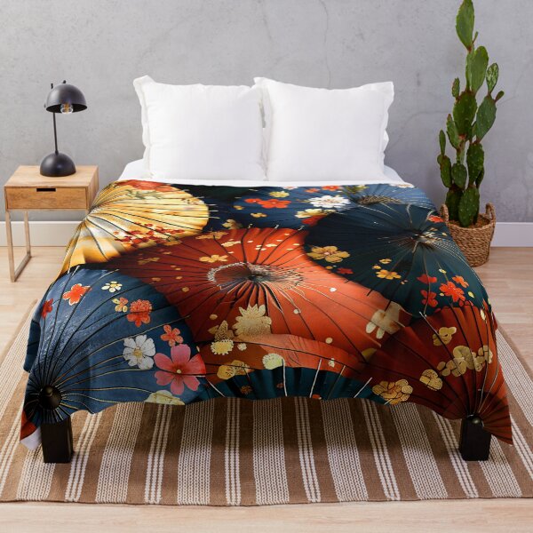Item preview, Traditional Japanese Parasols Designs Pattern Colorful Aesthetic designed and sold by DEC02.
