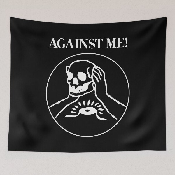 Item preview, AGAINSTS ME! Skull Eye Punk Rock designed and sold by MattenKranz.