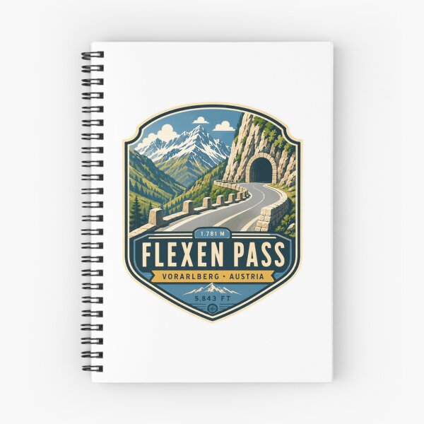 Item preview, Flexen Pass Vorarlberg Austria Mountain Travel Road Trip Alpine designed and sold by Star3NowForMe.