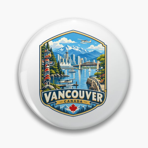 Item preview, Vancouver Canada Travel Destination Souvenir City designed and sold by Simsimah26Parks.