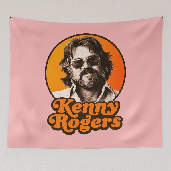 Item preview, Retro Kenny Rogers designed and sold by Felipe-barg.