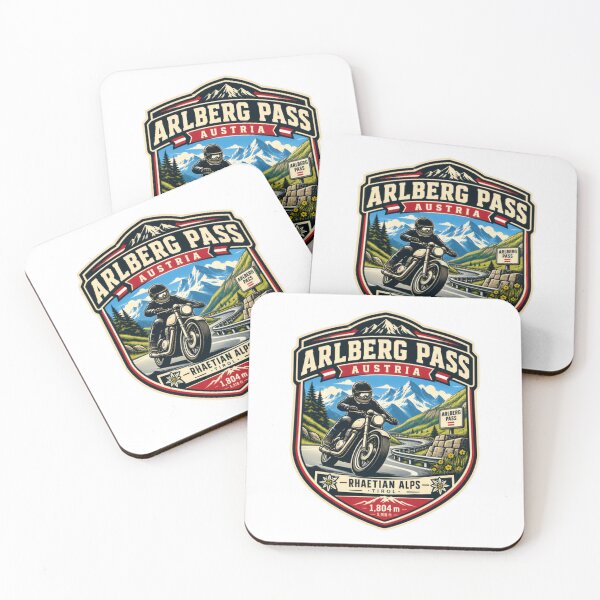 Item preview, Arlberg Pass Austria Motorcycle Biker Alps Travel designed and sold by Star3NowForMe.