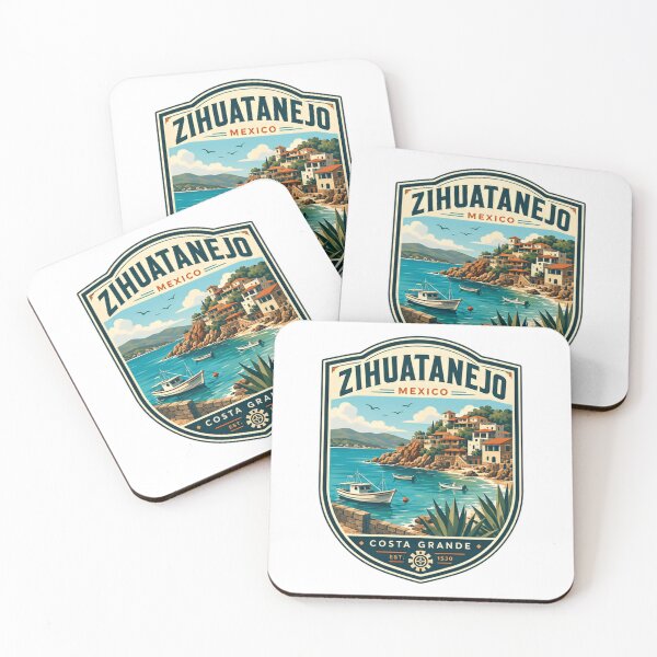 Item preview, Zihuatanejo Mexico Costa Grande Est. 1520 Travel Vacation Tourist Souvenir Destination designed and sold by Simsimah26Parks.