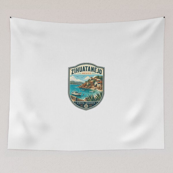 Item preview, Zihuatanejo Mexico Costa Grande Est. 1520 Travel Vacation Tourist Souvenir Destination designed and sold by Simsimah26Parks.