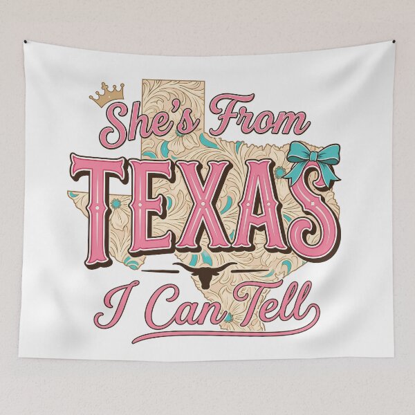 Item preview, She's From Texas I Can Tell designed and sold by Nature Explore Game.
