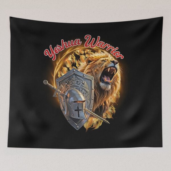 Item preview, Yeshua Warrior of Fire designed and sold by Tripp Art Studio.