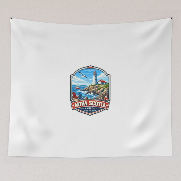 Item preview, Nova Scotia Canada Lighthouse Coastal Travel Souvenir designed and sold by Simsimah26Parks.