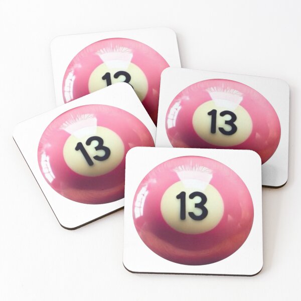 Item preview, 13 pink pool ball designed and sold by lux-lisbon.