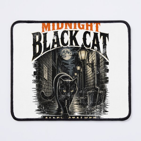 Item preview, Midnight Black Cat Alley Stalker Noir Comic designed and sold by KristenosNehk.