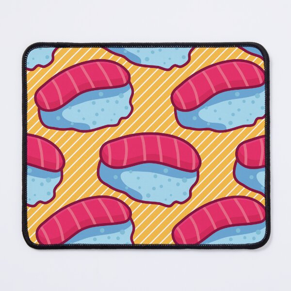 Item preview, Cute Sushi Japanese Food Seamless Pattern designed and sold by werezu.