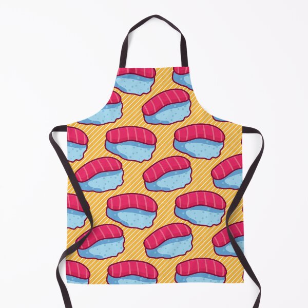 Item preview, Cute Sushi Japanese Food Seamless Pattern designed and sold by werezu.