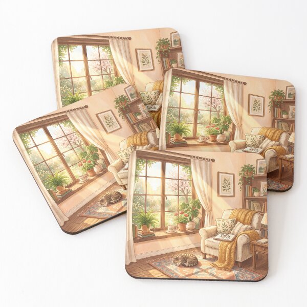 Item preview, Sunny Cat Room designed and sold by EsenciaZen.