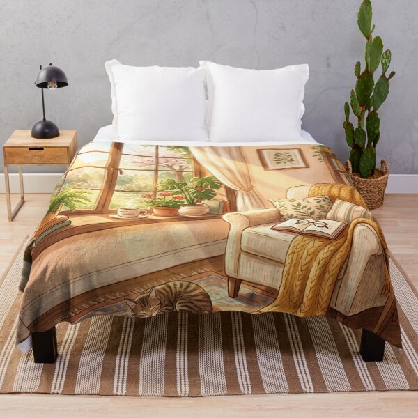 Item preview, Sunny Cat Room designed and sold by EsenciaZen.