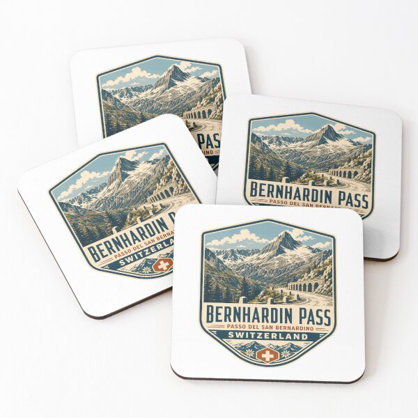 Item preview, Bernhardin Pass Passo Del San Bernardino Switzerland Travel Souvenir Mountain Pass designed and sold by Star3NowForMe.