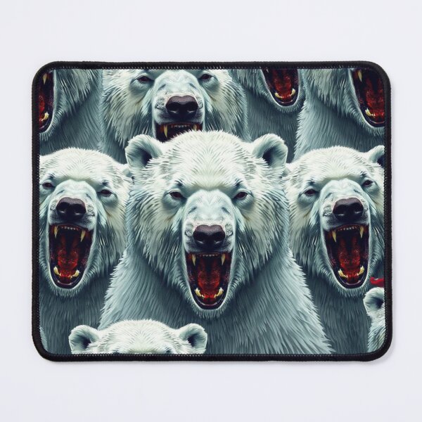 Item preview, Roaring Polar Bear Pattern designed and sold by pUNKnown.