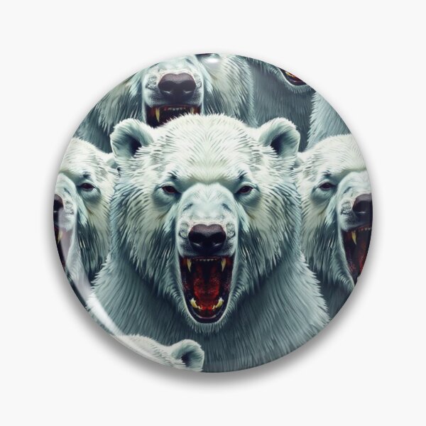 Item preview, Roaring Polar Bear Pattern designed and sold by pUNKnown.