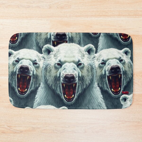 Item preview, Roaring Polar Bear Pattern designed and sold by pUNKnown.