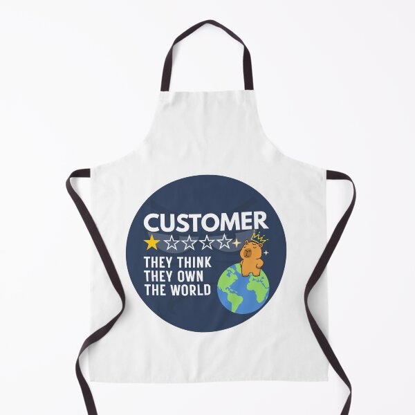 Item preview, Customer 1 Star Rating - Sarcastic Hospitality & Retail Worker Humor designed and sold by hanekopro.
