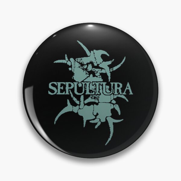 Item preview, Sepultura Green Vertebrae Monster Emblem designed and sold by Lantimichele.