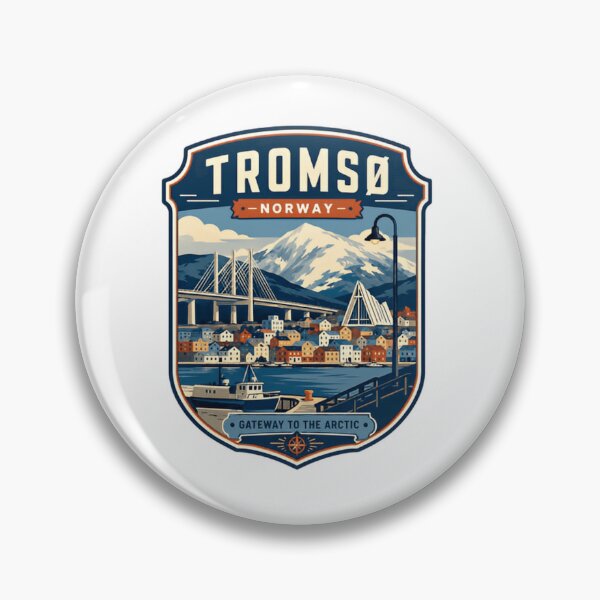 Item preview, Tromsø Norway Gateway To The Arctic Travel Destination Explorer designed and sold by Simsimah26Parks.