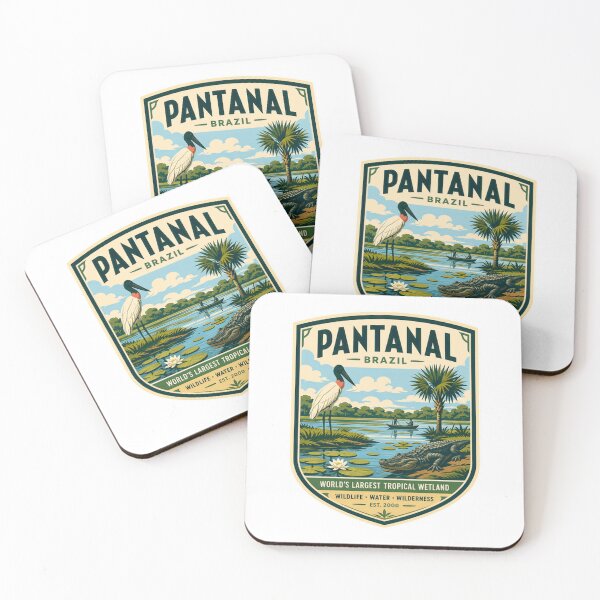 Item preview, Pantanal Brazil World's Largest Tropical Wetland Wildlife Water Wilderness Travel designed and sold by Star3NowForMe.