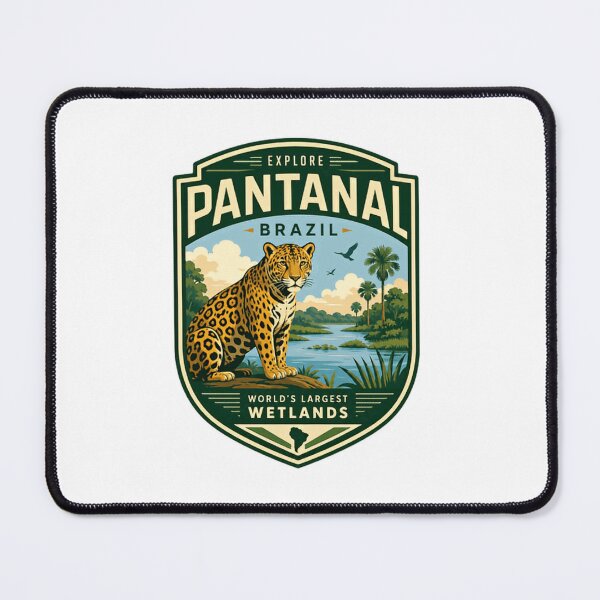 Item preview, Explore Pantanal Brazil World's Largest Wetlands Wildlife Nature Travel Explorer designed and sold by Simsimah26Parks.