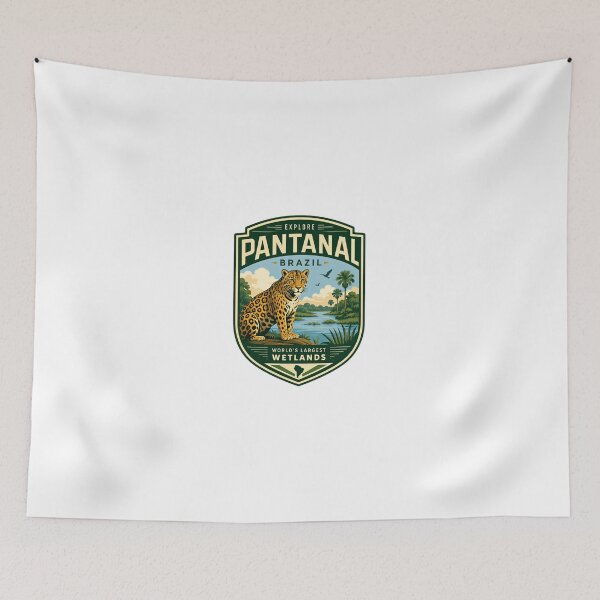 Item preview, Explore Pantanal Brazil World's Largest Wetlands Wildlife Nature Travel Explorer designed and sold by Simsimah26Parks.