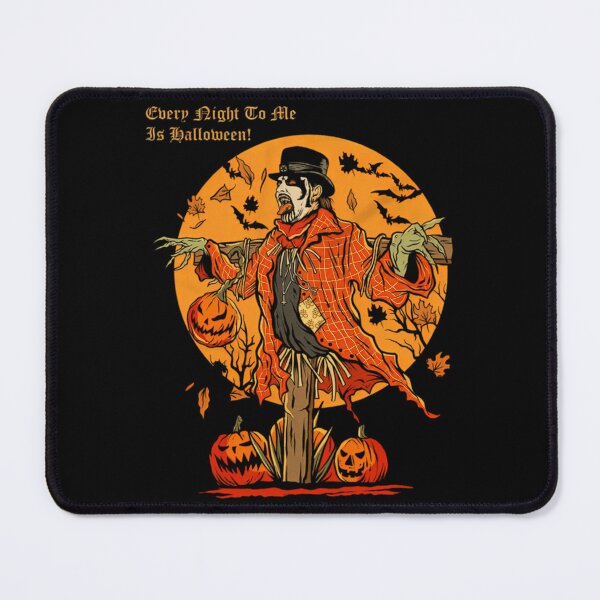 Item preview, Face Painted Scarecrow In Orange Moon Circle designed and sold by TWOBROTHERS DESIGNS.