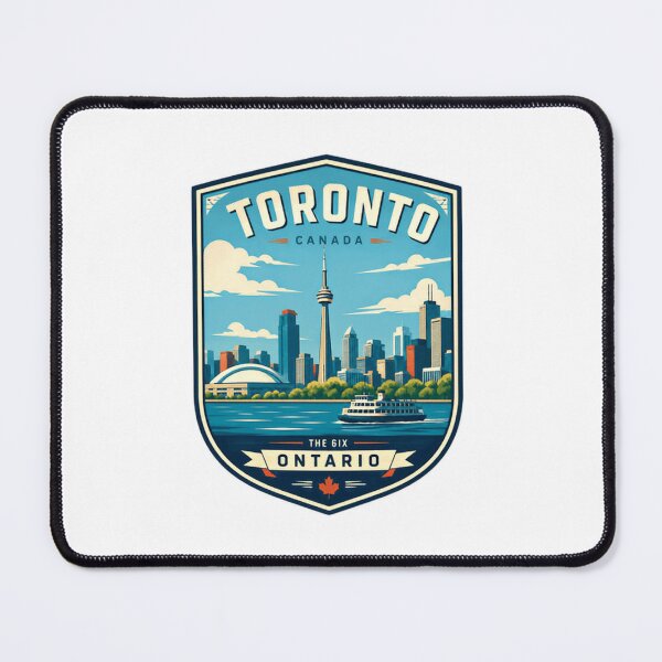 Item preview, Toronto Canada The Six Ontario Travel City Landmark Souvenir designed and sold by Simsimah26Parks.