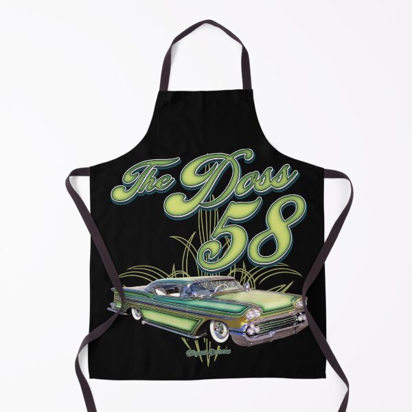 Item preview, 1958 Impala chopped with text - Lowrider, Kustom, Hot Rod, Muscle Car designed and sold by Elegant Customs.