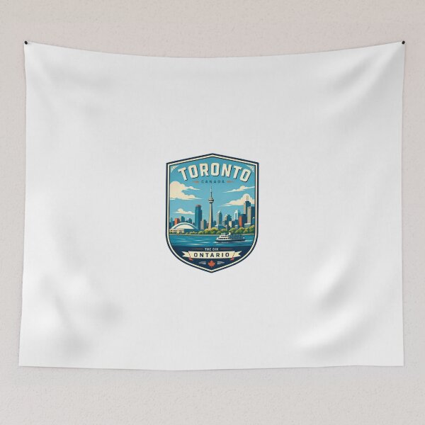 Item preview, Toronto Canada The Six Ontario Travel City Landmark Souvenir designed and sold by Simsimah26Parks.