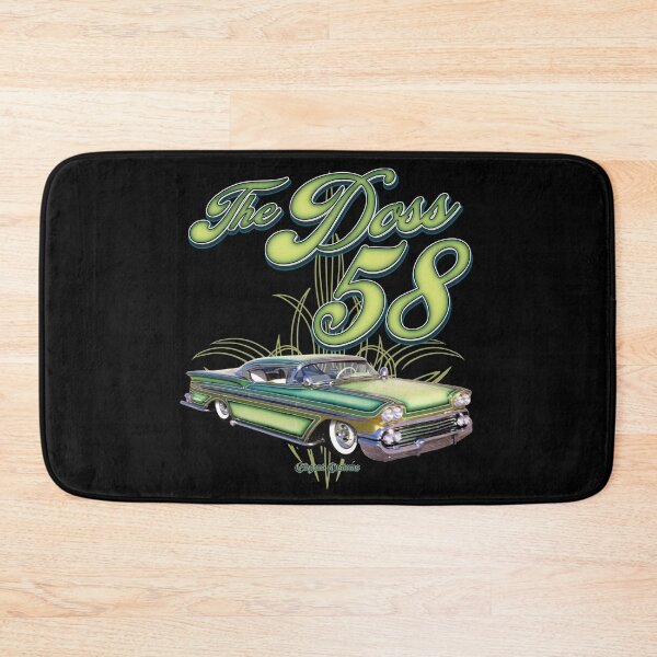 Item preview, 1958 Impala chopped with text - Lowrider, Kustom, Hot Rod, Muscle Car designed and sold by Elegant Customs.
