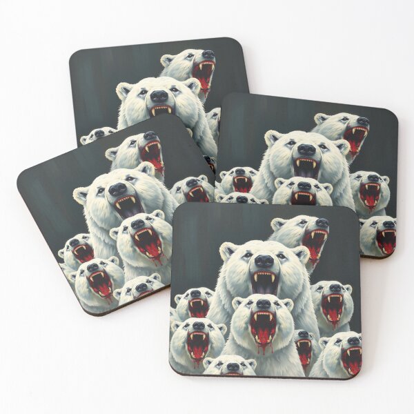 Item preview, Roaring Polar Bears designed and sold by pUNKnown.