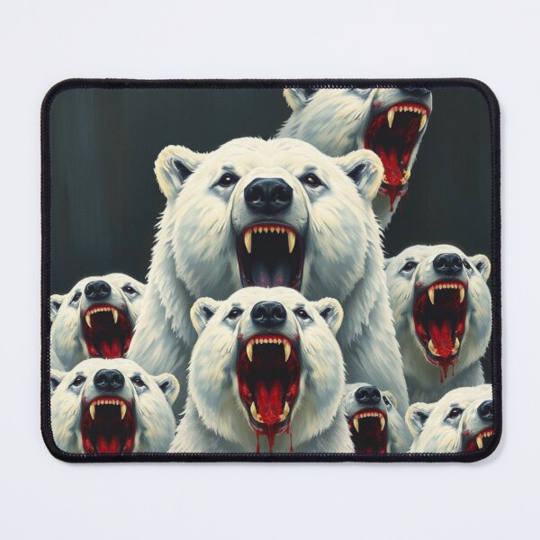 Item preview, Roaring Polar Bears designed and sold by pUNKnown.