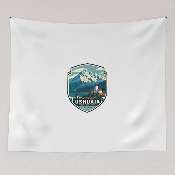 Item preview, Ushuaia Tierra Del Fuego Argentina Destino De Viaje Recuerdo designed and sold by Simsimah26Parks.