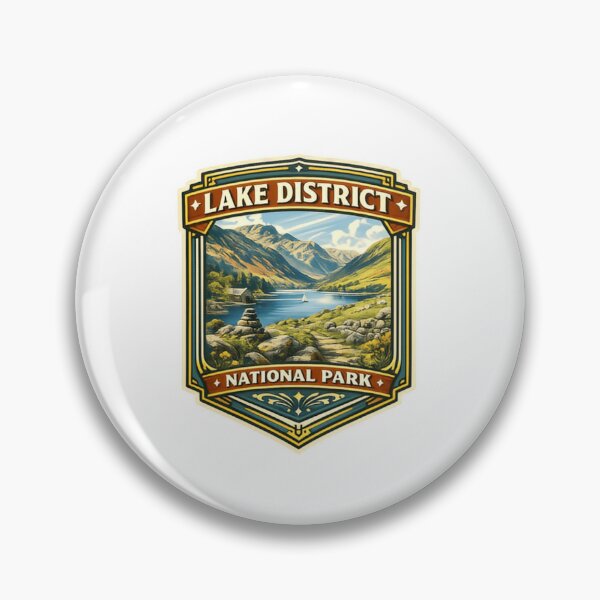 Item preview, Lake District National Park UK England Travel Hiker Visitor Souvenir designed and sold by Star3NowForMe.
