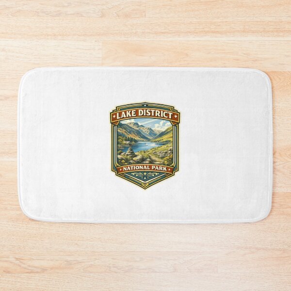 Item preview, Lake District National Park UK England Travel Hiker Visitor Souvenir designed and sold by Star3NowForMe.