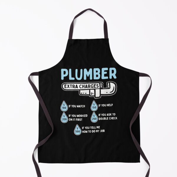 Item preview, Plumber Extra Charges Funny Pipe Work Humor designed and sold by DaniaNeal.