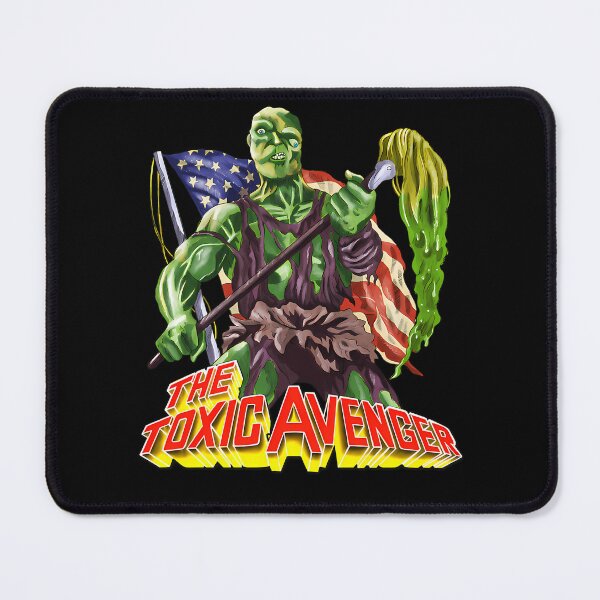 Item preview, Green Monster Holding Mop With Flag designed and sold by TWOBROTHERS DESIGNS.