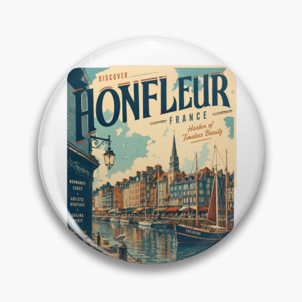 Item preview, Discover Honfleur France Harbor Of Timeless Beauty Normandy Coast Travel Souvenir designed and sold by Star3NowForMe.