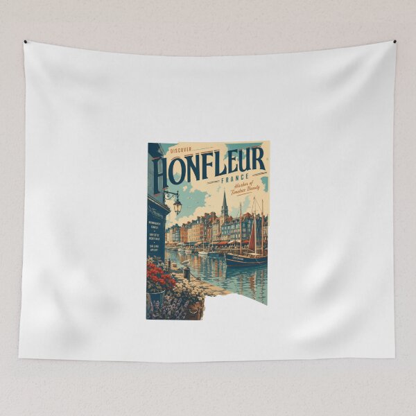 Item preview, Discover Honfleur France Harbor Of Timeless Beauty Normandy Coast Travel Souvenir designed and sold by Star3NowForMe.
