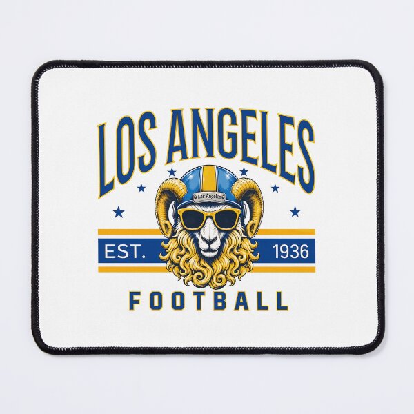 Item preview, LA Football Ram Vintage Retro Style designed and sold by ezemannan.