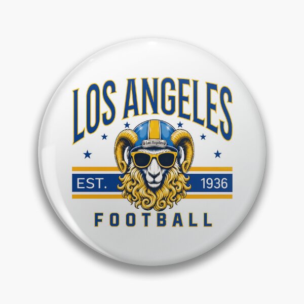 Item preview, LA Football Ram Vintage Retro Style designed and sold by ezemannan.