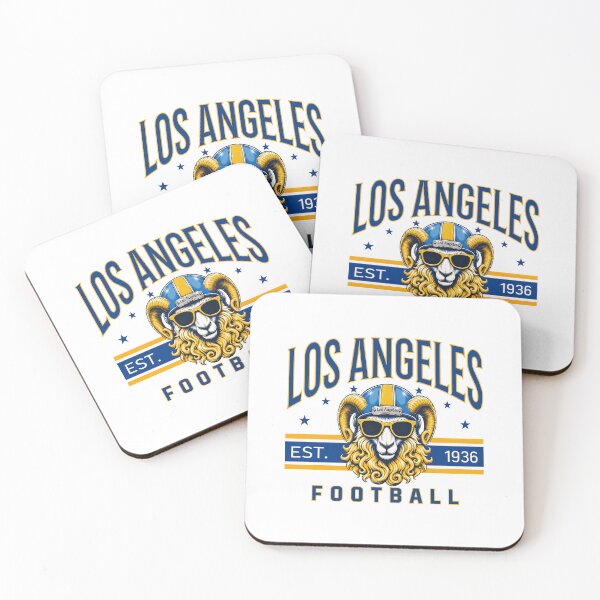 Item preview, LA Football Ram Vintage Retro Style designed and sold by ezemannan.
