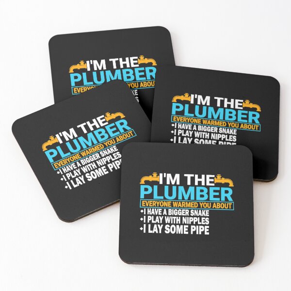 Item preview, Plumber Humorous Pun Graphic designed and sold by MckennaChris.
