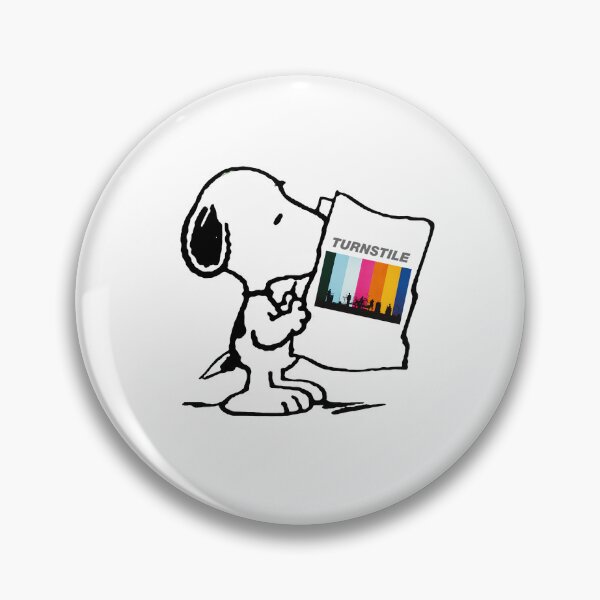 Item preview, Snoopy Reading Newspaper Turnstile designed and sold by CosmicClaws.
