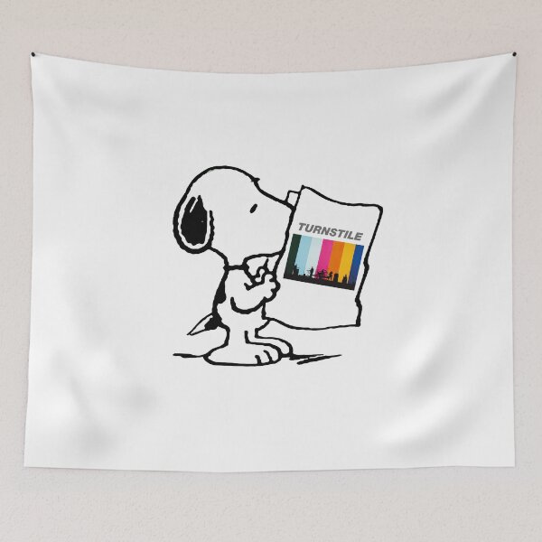 Item preview, Snoopy Reading Newspaper Turnstile designed and sold by CosmicClaws.