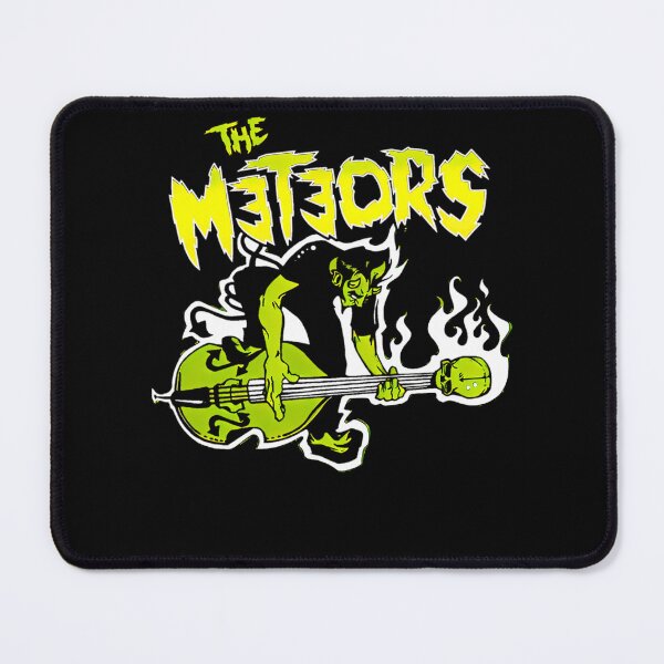 Item preview, Green Devil Playing Flame Skull Bass designed and sold by TWOBROTHERS DESIGNS.